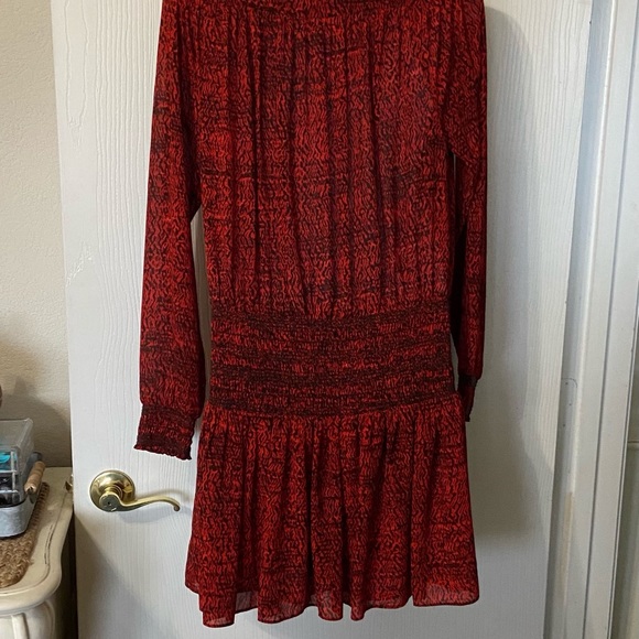 Michael Kors dress black/red size S EUC - Picture 2 of 7